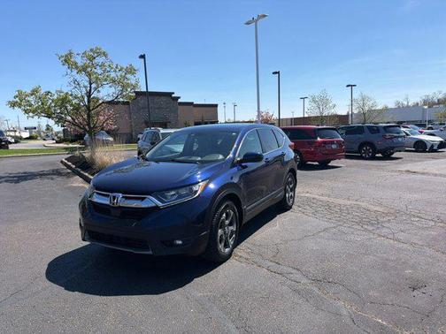 Obsidian Blue Pearl 2019 Honda CR-V EX