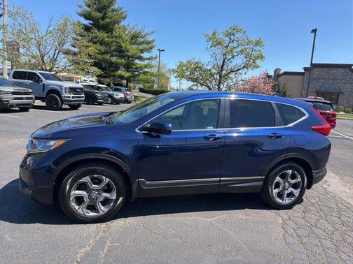 Obsidian Blue Pearl 2019 Honda CR-V EX