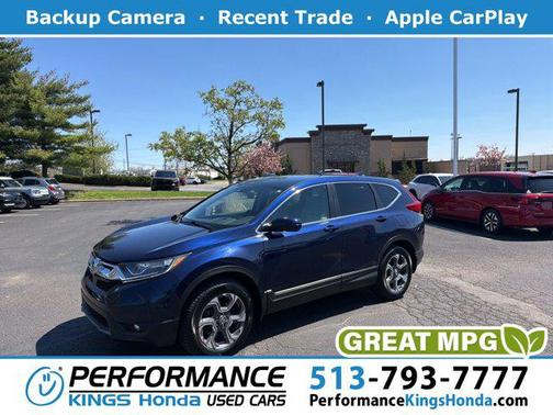 Obsidian Blue Pearl 2019 Honda CR-V EX