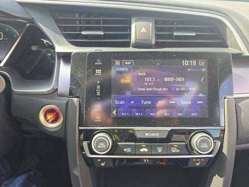 Crystal Black Pearl 2018 Honda Civic Touring