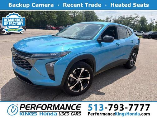 Marina Blue Metallic 2025 Chevrolet Trax FWD 1RS
