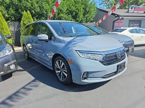 Obsidian Blue Pearl 2024 Honda Odyssey Touring