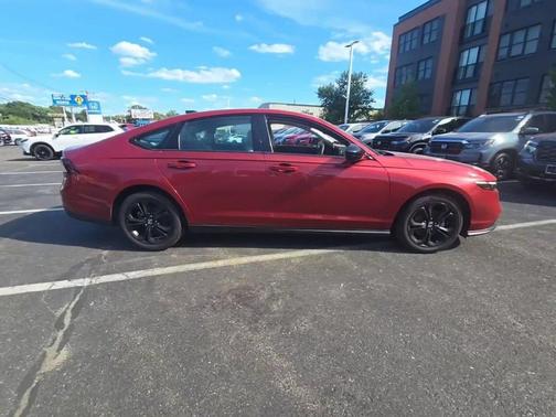 Radiant Red Metallic 2025 Honda Accord SE