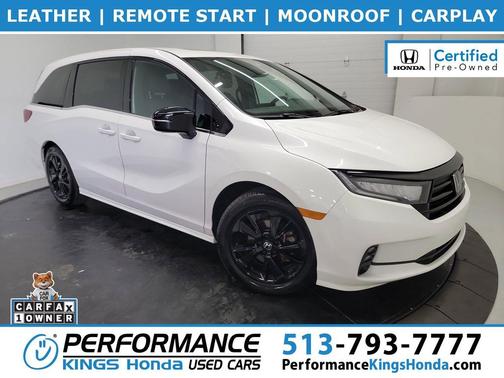 Platinum White Pearl 2023 Honda Odyssey Sport