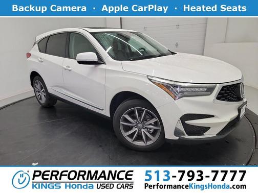 Platinum White Pearl 2021 Acura RDX Technology Package