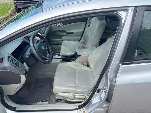 Alabaster Silver Metallic 2012 Honda Civic EX