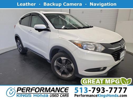 White Orchid Pearl 2018 Honda HR-V EX-L w/Navigation