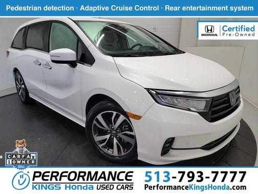Platinum White Pearl 2024 Honda Odyssey Touring