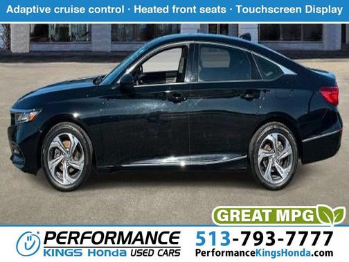 Crystal Black Pearl 2018 Honda Accord EX