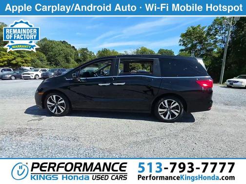 Crystal Black Pearl 2022 Honda Odyssey Touring
