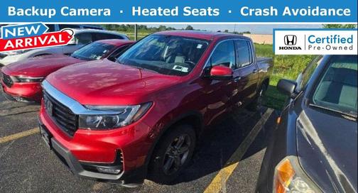 Radiant Red Metallic II 2022 Honda Ridgeline RTL-E