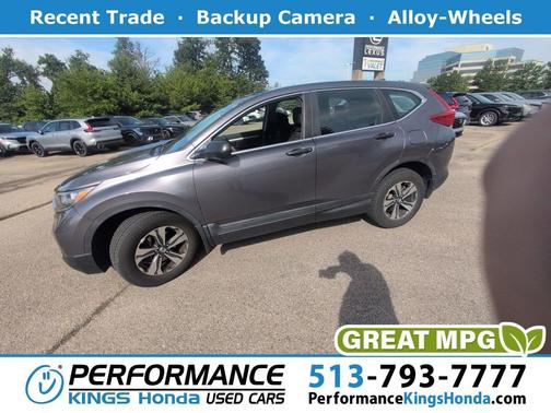 Modern Steel Metallic 2018 Honda CR-V LX