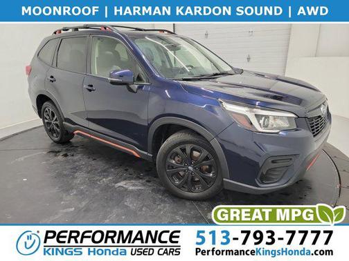 Dark Blue Pearl 2019 Subaru Forester Sport