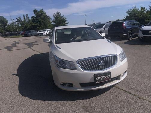 White Diamond Tricoat 2013 Buick LaCrosse Leather