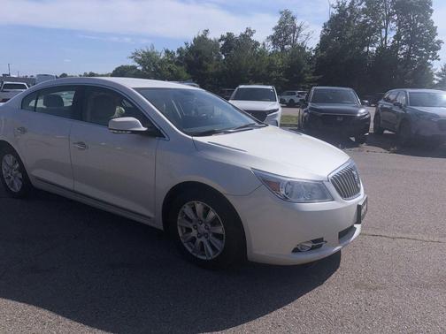 White Diamond Tricoat 2013 Buick LaCrosse Leather