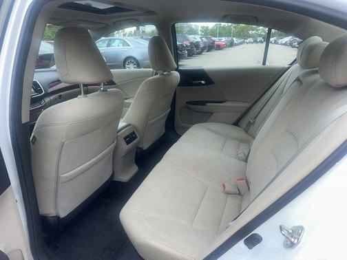 White Orchid Pearl 2017 Honda Accord EX
