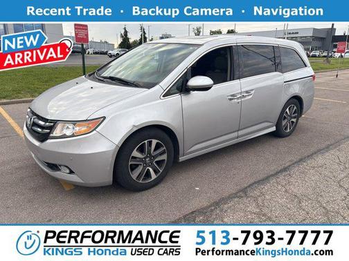 Alabaster Silver Metallic 2015 Honda Odyssey Touring