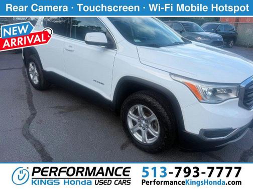 Summit White 2019 GMC Acadia SLE-1