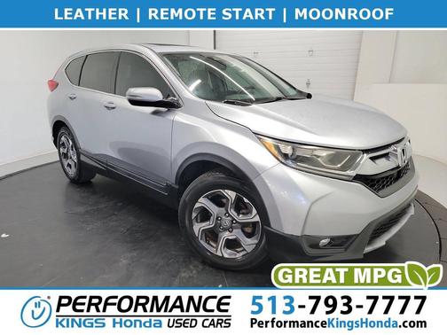 Lunar Silver Metallic 2017 Honda CR-V EX-L