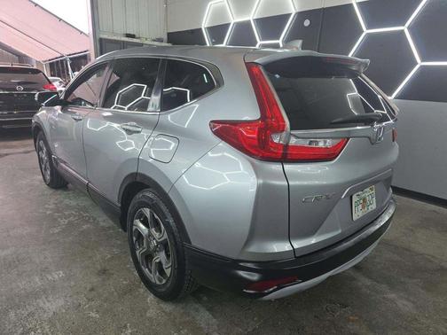 Lunar Silver Metallic 2017 Honda CR-V EX-L