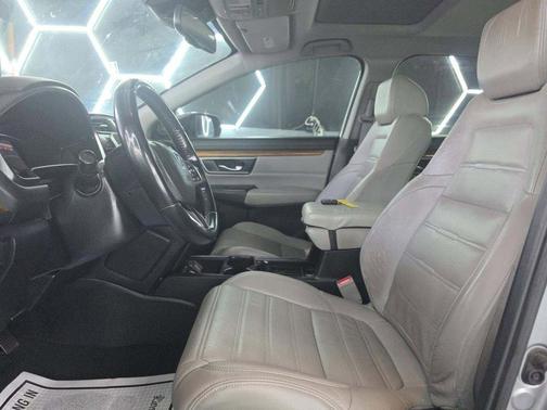 Lunar Silver Metallic 2017 Honda CR-V EX-L