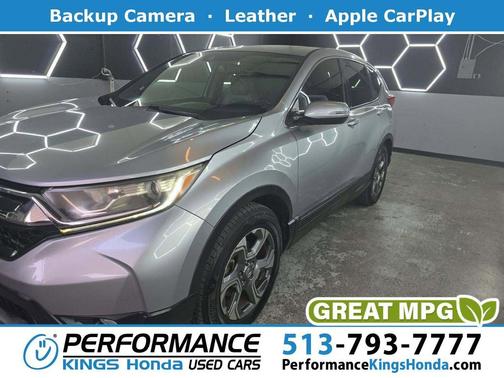 Lunar Silver Metallic 2017 Honda CR-V EX-L