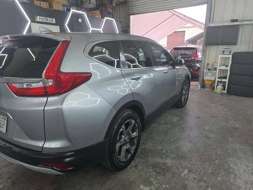Lunar Silver Metallic 2017 Honda CR-V EX-L