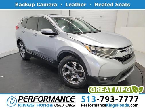 Lunar Silver Metallic 2017 Honda CR-V EX-L