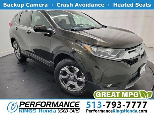 Crystal Black Pearl 2019 Honda CR-V EX