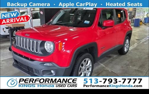 Colorado Red 2018 Jeep Renegade Latitude
