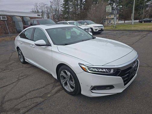 Platinum White Pearl 2018 Honda Accord EX-L 2.0T