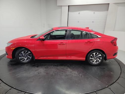 Red 2018 Honda Civic EX