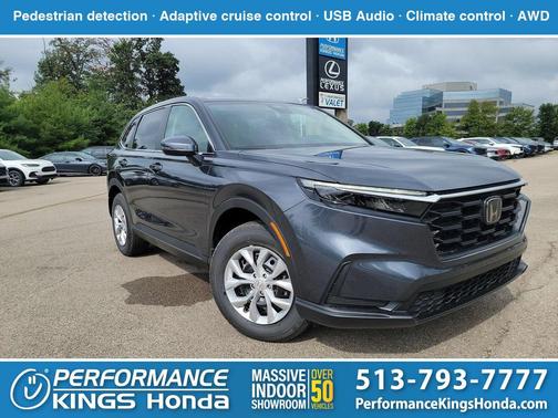 Meteorite Gray Metallic 2026 Honda CR-V LX AWD
