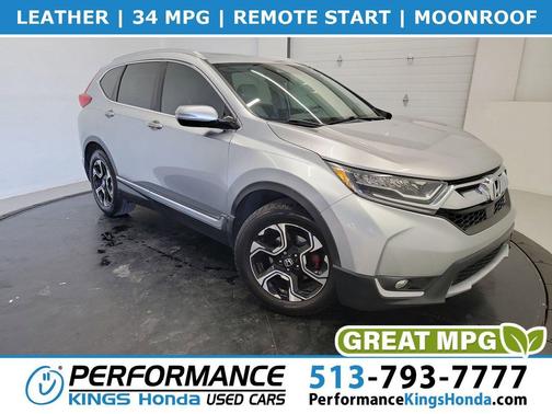 Lunar Silver Metallic 2018 Honda CR-V Touring
