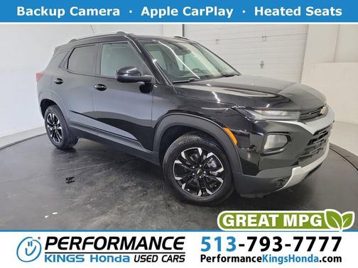 Mosaic Black Metallic 2021 Chevrolet Trailblazer LT