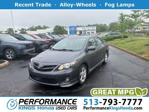 Magnetic Gray Metallic 2012 Toyota Corolla S