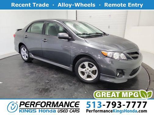 Magnetic Gray Metallic 2012 Toyota Corolla S