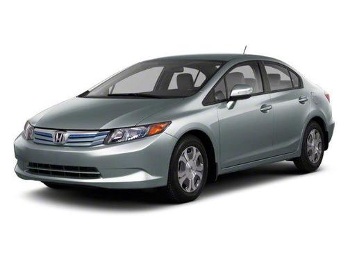 Polished Metal Metallic 2012 Honda Civic Hybrid Base