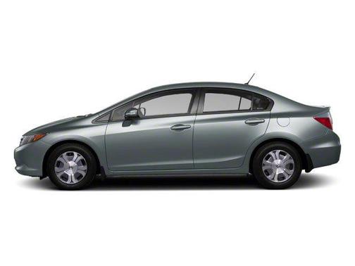 Polished Metal Metallic 2012 Honda Civic Hybrid Base