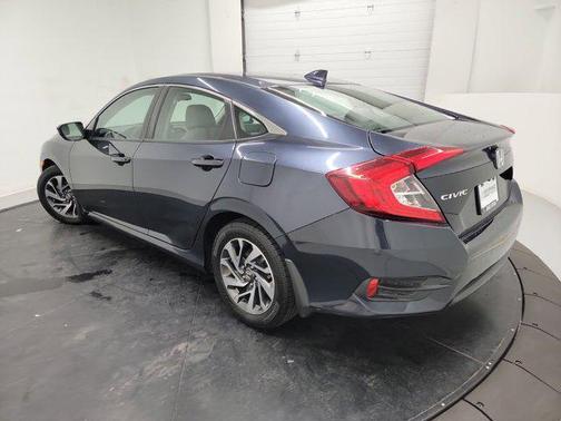 Blue 2017 Honda Civic EX