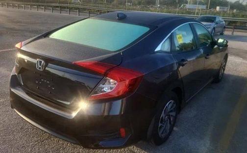 Blue 2017 Honda Civic EX