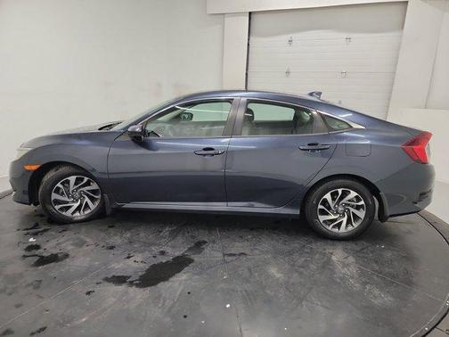 Blue 2017 Honda Civic EX