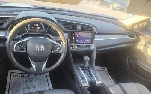 Blue 2017 Honda Civic EX