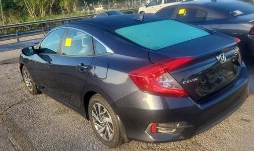 Blue 2017 Honda Civic EX