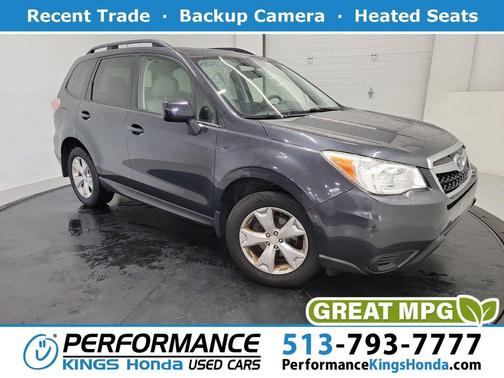 Dark Gray Metallic 2015 Subaru Forester 2.5i Premium