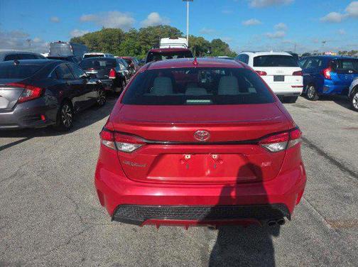 Barcelona Red Metallic 2021 Toyota Corolla SE