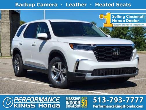Platinum White Pearl 2025 Honda Pilot EX-L