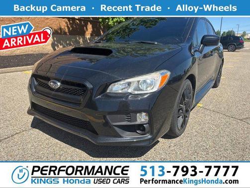 Crystal Black Silica 2016 Subaru WRX Base