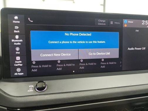 Platinum White Pearl 2025 Honda Accord Hybrid EX-L