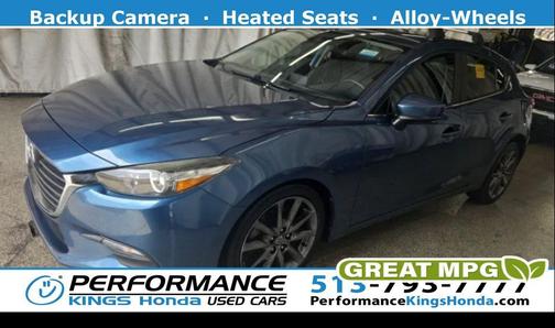 Eternal Blue Mica 2018 Mazda Mazda3 Touring